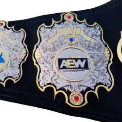 AEW WORLD HEAVYWEIGHT WRESTLING CHAMPIONSHIP CUSTOM BELT