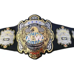 AEW WORLD HEAVYWEIGHT WRESTLING CHAMPIONSHIP CUSTOM BELT - championship belt maker