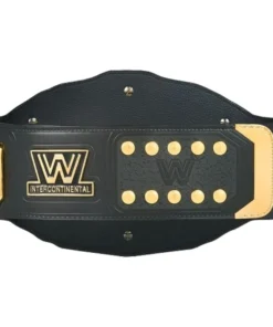 Black Intercontinental Championship WWE Title Belt