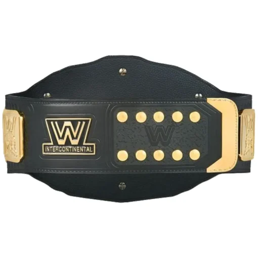 Black Intercontinental Championship WWE Title Belt