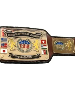 CWA World Heavyweight Continental Wrestling Championship Belt (3)