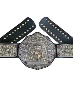 Crumrine Luxe Big Gold Dual Plated Title Belt - championship belt maker