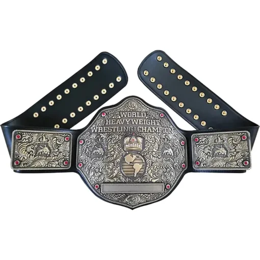 Crumrine Luxe Big Gold Dual Plated Title Belt - championship belt maker