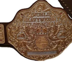 Dual Plated Big Gold World Heavyweight - championship belt maker