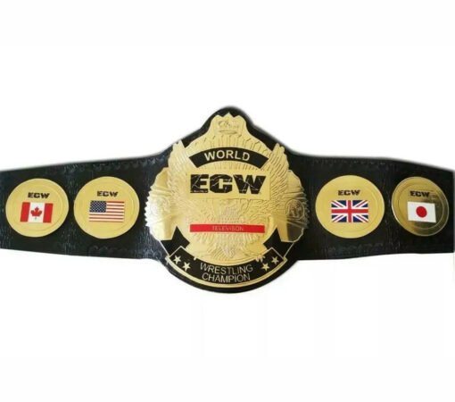 ECWWorldTelevisionHeavyWeightWrestlingChampionshipBelt - Championshipbeltmaker