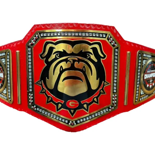GEORGIA BULLDOG NATIONAL CHAMPIONSHIP BELT - championship belt maker