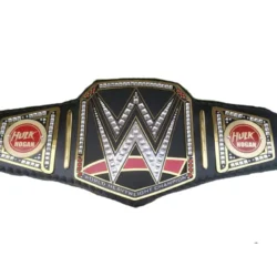 Hulk Hogan World Heavyweight Championship Leather Belt - championship belt maker