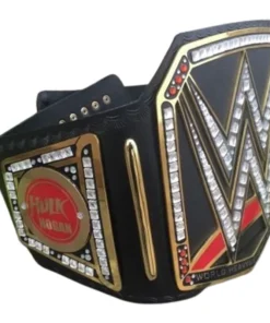 Hulk Hogan World Heavyweight Championship Leather Belt (2)