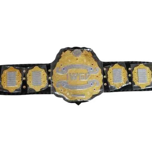 IWGP Heavyweight Championship Gold Plated custom Belt (1)