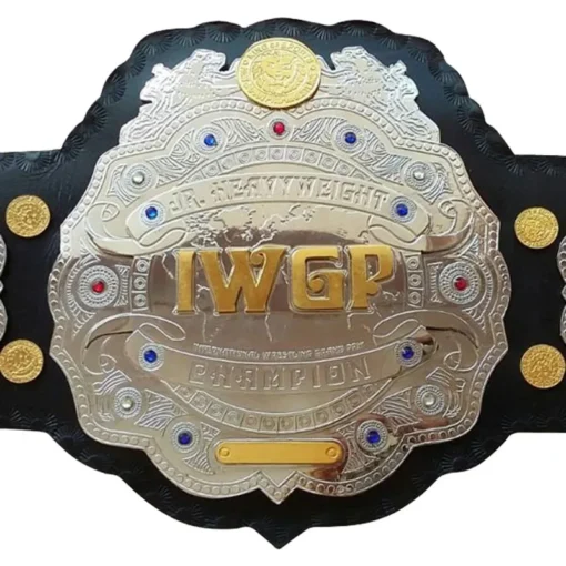 IWGP JR Heavyweight Championship Silver (1) - championship belt maker