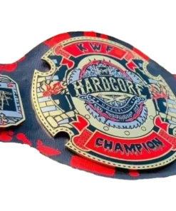KWF Hardcore Heavy weight Championship Replica Title belt (2)