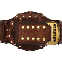 Mankind Signature Series Belt Championship custom Title (2)