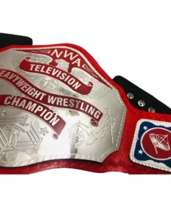 NWA Black Television Championship Title custom belt (3)