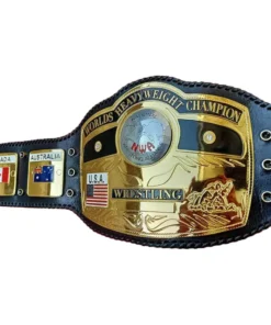 NWA Domed Globe Heavyweight Title Belt - championshipbeltmaker.com