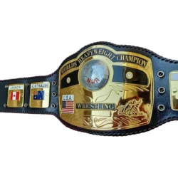 NWA Domed Globe Heavyweight Title Belt - championshipbeltmaker.com