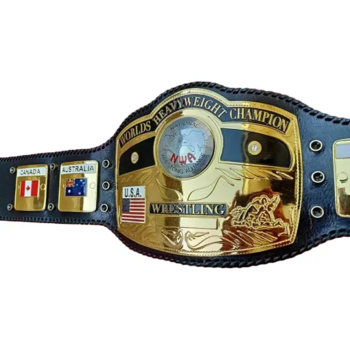 NWA Domed Globe Heavyweight Title Belt - championshipbeltmaker.com