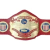 NWA Red Strap United State Heavyweight Wrestling Championship Belt - championshipbeltmaker.com