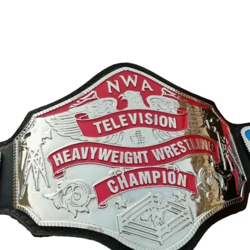 NWA TELEVISION HEAVYWEIGHT 24K NICKEL Wrestling Belt - championshipbeltmaker.com
