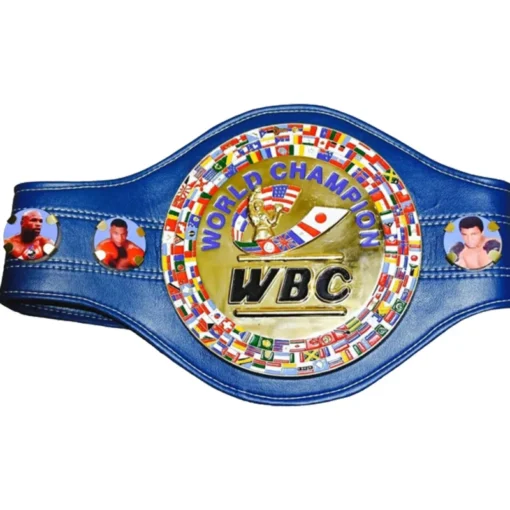 New Blue WBC Boxing Championship Belt (1)