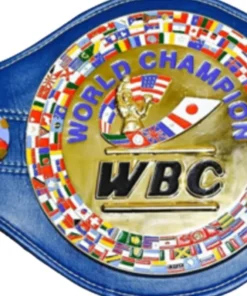 New Blue WBC Boxing Championship Belt (2)