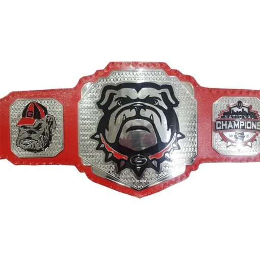 New GEORGIA BULLDOG NATIONAL CHAMPIONSHIP BELT (3)