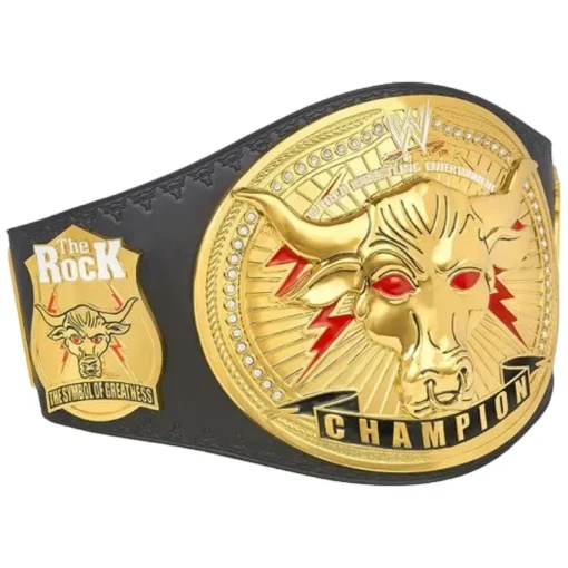 Rock Brahma Bull customized Title Belt (4)