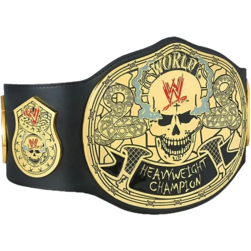 STONE COLD SMOKING SKULL CHAMPIONSHIP customized TITLE BELT 2MM (1)