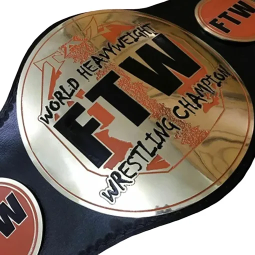 TAZ FTW WORLD HEAVYWEIGHT WRESTLING CHAMPIONSHIP BELT - championship belt maker