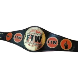 TAZ FTW WORLD HEAVYWEIGHT WRESTLING CHAMPIONSHIP BELT REPLICA (4)