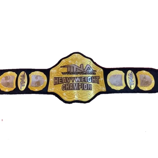 TNA World Heavyweight Championship custom Title Belt (4)