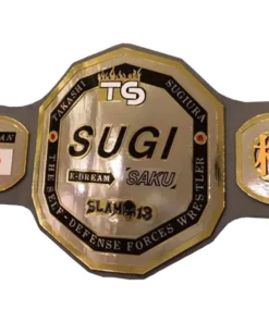 Takashi Sugiura Sugi defense forces wrestling champion belt Saku K-Dream Japan