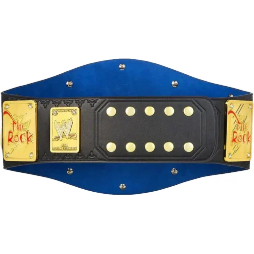 The Rock Brahma Bull customized Championship Title Belt (1)