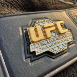 UFC championship replica belt side plate