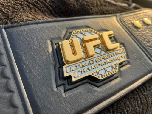 UFC championship replica belt side plate