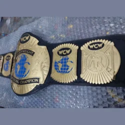 WCW World Tag Team 24K Gold Championship Belt