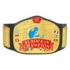 WWE European Championship custom Title belt