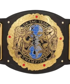 WWE NXT UK Tag Team Championship tailored Title Belt