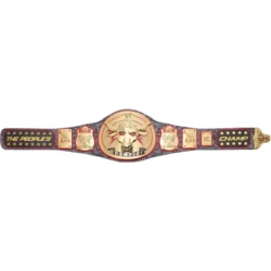 WWE The Rock Signature Series tailored Title Belt (1)