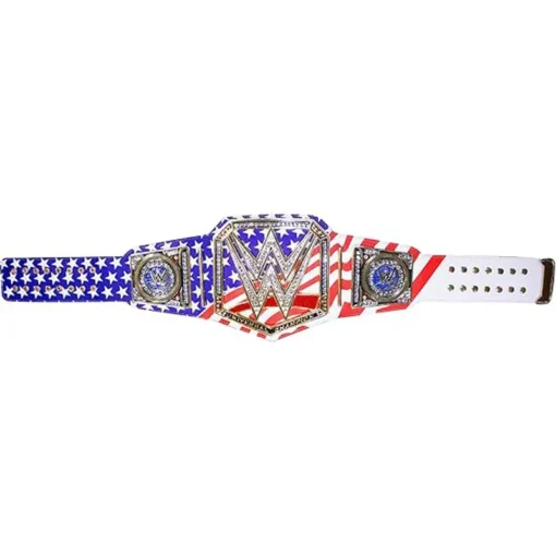 WWE World Heavyweight Championship with American flag (2)