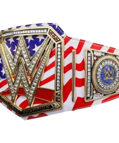 WWE World Heavyweight Championship with American flag (4)