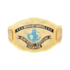 WWE Yellow Intercontinental Wrestling Championship custom Title Belt