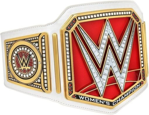 WWEWomenWorldHeavyweightRedChampionshipReplicaTitleBelt1 - Championshipbeltmaker