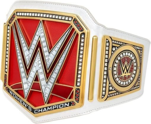WWEWomenWorldHeavyweightRedChampionshipReplicaTitleBelts - Championshipbeltmaker