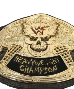 WWF STONE COLD SMOKING SKULL 24K GOLD Championship Title Belt