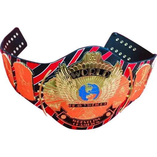 WWF Winged Eagle Dual Plated custom Title Belt (1)