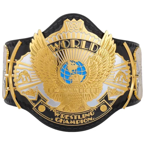 Winged Eagle WWF Custom Title Belt - custom wwf wrestling belt