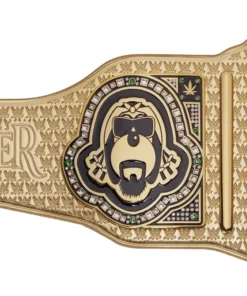 WrestleMania 39 x Snoop Dogg Championship Golden customized Title Belt (6)