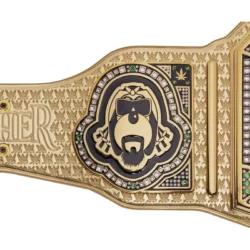 WrestleMania 39 x Snoop Dogg Championship Golden customized Title Belt (6)