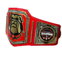 Georgia Bulldog National Championship Belt full view