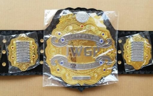 iwgp heavyweight championship gold plated belt